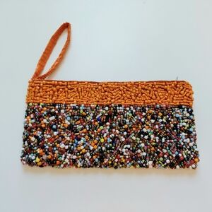 Beaded Cosmetic Bag
